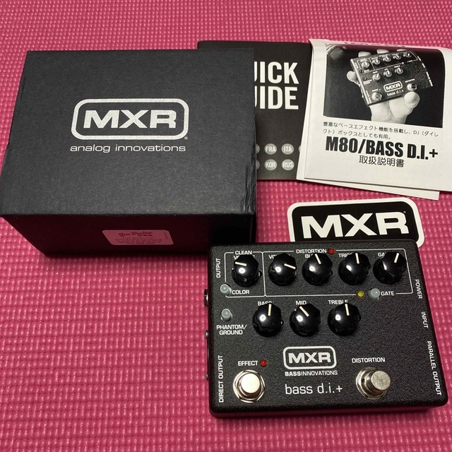 MXR M80 ベース用プリアンプ 楽器のベース(ベースエフェクター)の商品写真