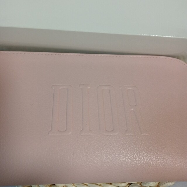 Christian Dior - 新品 ディオール ノベルティ ポーチ ピンクベージュ 