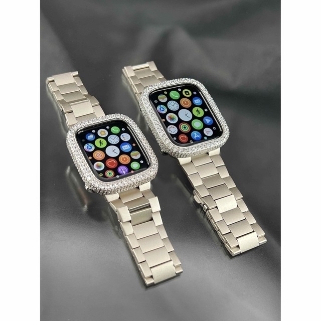 Apple Watch Case 44mm 4.5.6.SE対応 シルバー