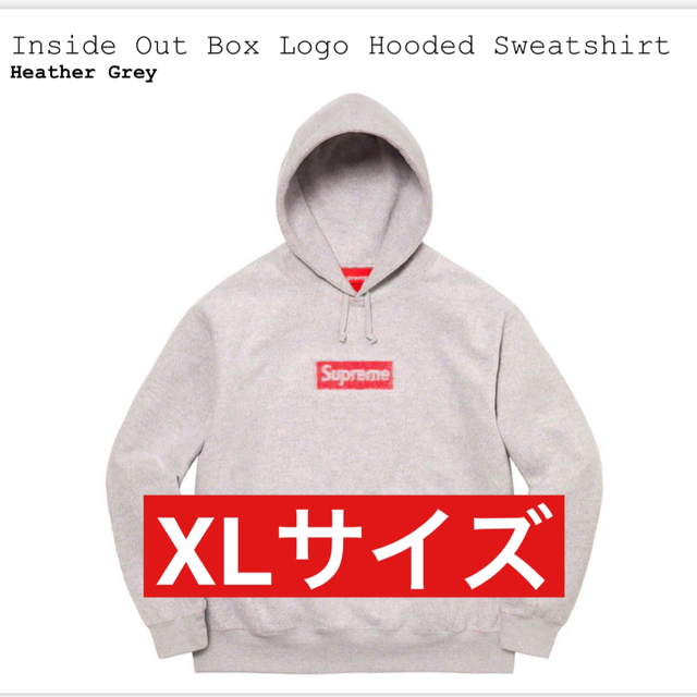 新品XL】Supreme Inside Out Box Logo Hooded 【今日の超目玉】 www