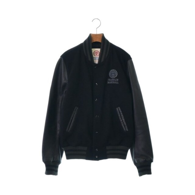 FRANKLIN & MARSHALL スタジャン XS 黒 【古着】【中古】 ふるさと納税