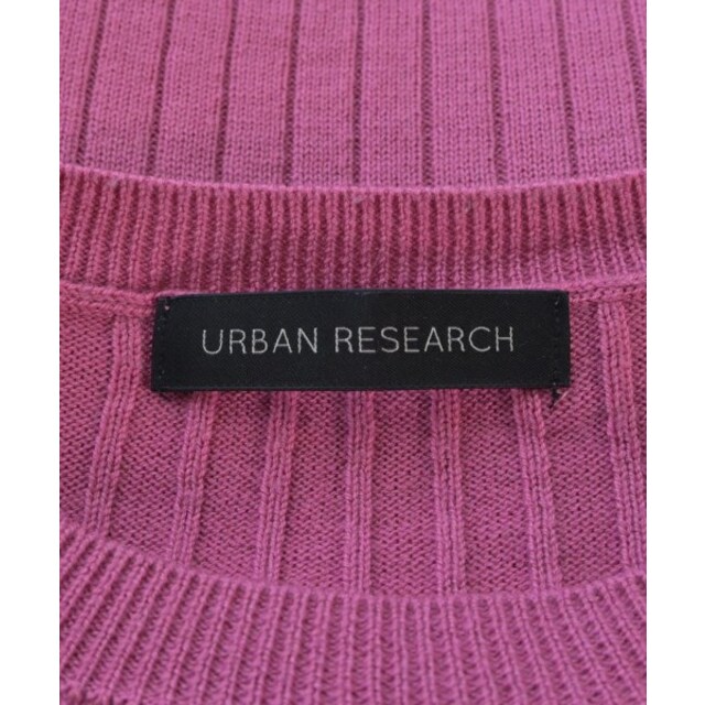 URBAN RESEARCH(アーバンリサーチ)のURBAN RESEARCH アーバンリサーチ ニット・セーター F ピンク 【古着】【中古】 レディースのトップス(ニット/セーター)の商品写真