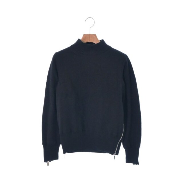 人気定番限定SALE sacai - sacai サカイ ニット・セーター 1(S位) 黒