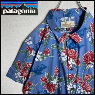 patagonia - 【美品】パタゴニア パタロハ アロハシャツ 花柄 希少2XL 