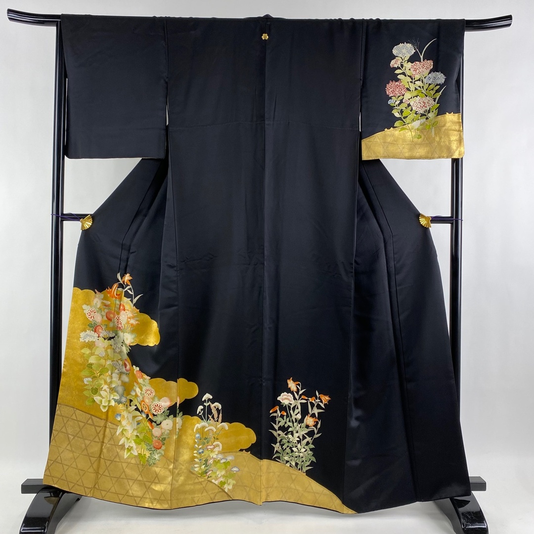がでしょう 色留袖 名品 176cm 67.5cm 正絹 の通販 by バイセル ラクマ ...