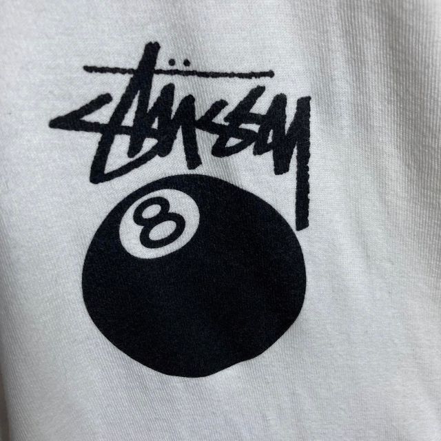 STUSSY - 【極美品】ステューシー 8ボール 両面プリント 定番カラーT