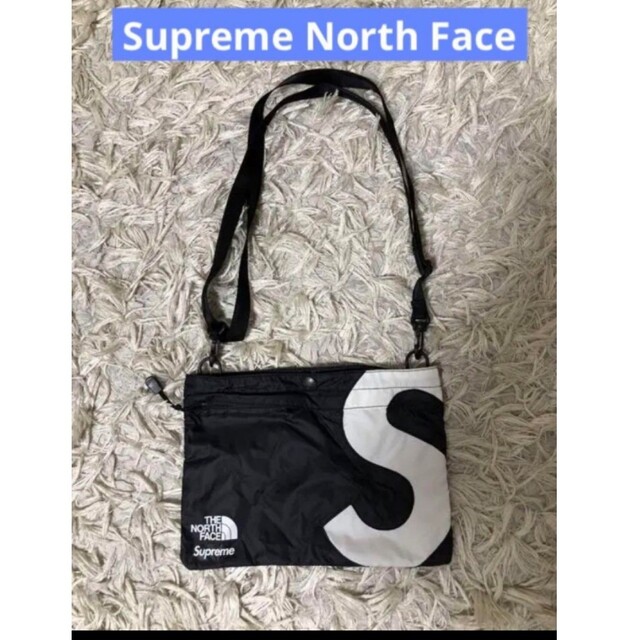 Supreme North Face Sロゴショルダーバッグサコッシュ即購入OK