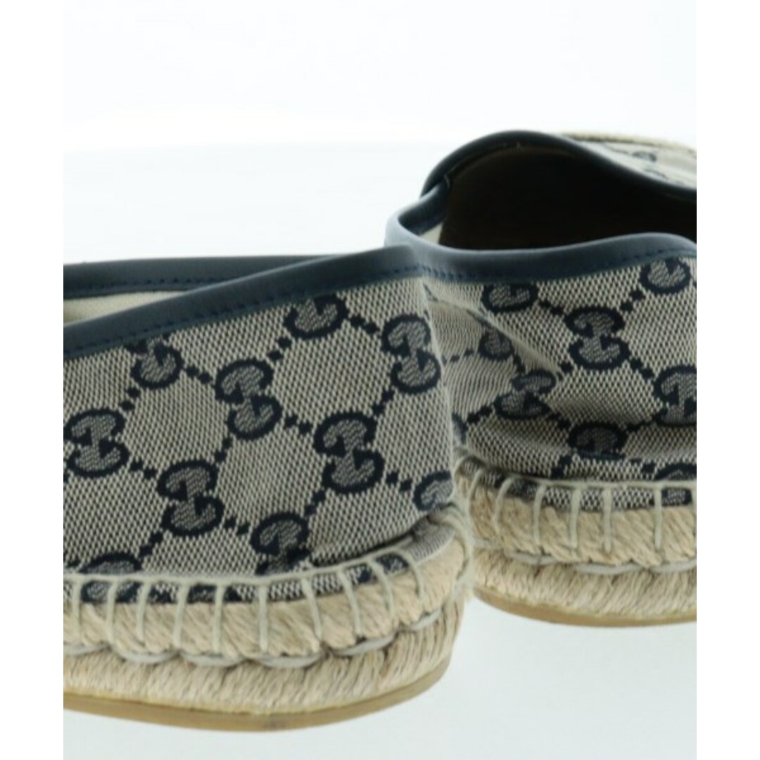 GUCCI - GUCCI グッチ シューズ(その他) 7(25.5cm位) 紺x白系 GUCCI - GUCCI グッチ シューズ(その他) 7(25.5cm位) 紺x白系