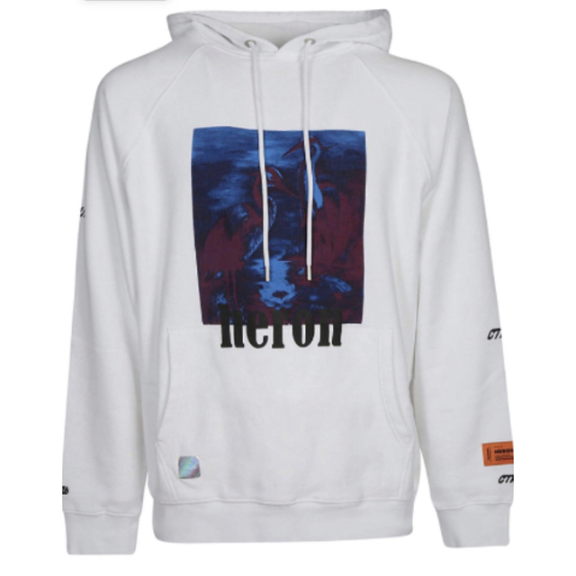 HERON PRESTON スウェット パーカー XS