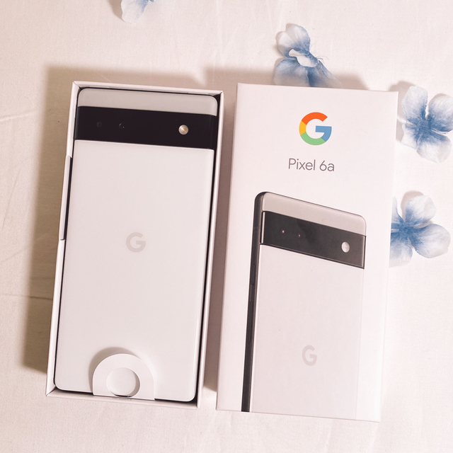 新品Google Pixel 6a 128GB SIMフリーchalk ホワイト-