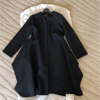 YOKO CHAN - 専用YOKO CHAN ヨーコチャンノーカラーコート36ブラックの YOKO CHAN - 専用YOKO CHAN ヨーコチャンノーカラーコート36ブラックの