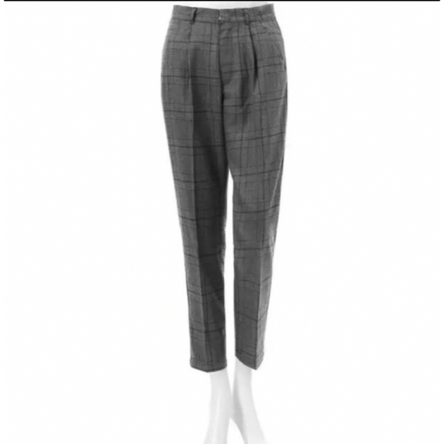 GRL(グレイル)のGRL グレンチェックテーパードパンツ レディースのパンツ(カジュアルパンツ)の商品写真