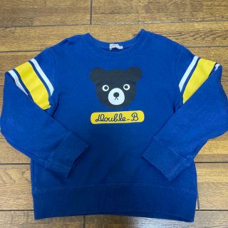 ダブルビー(DOUBLE.B)の★ミキハウス★ダブルビー★130 トレーナー(Tシャツ/カットソー)