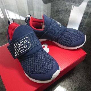 ニューバランス(New Balance)の新品☆ニューバランス スリッポン プレマス 16.0㎝ ネイビー 紺(スニーカー)