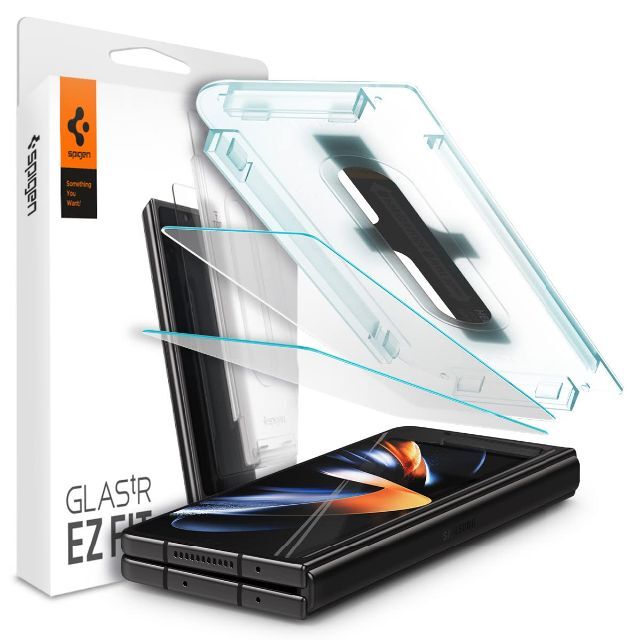 【新着商品】Spigen EZ Fit ガラスフィルム Galaxy Z Fol