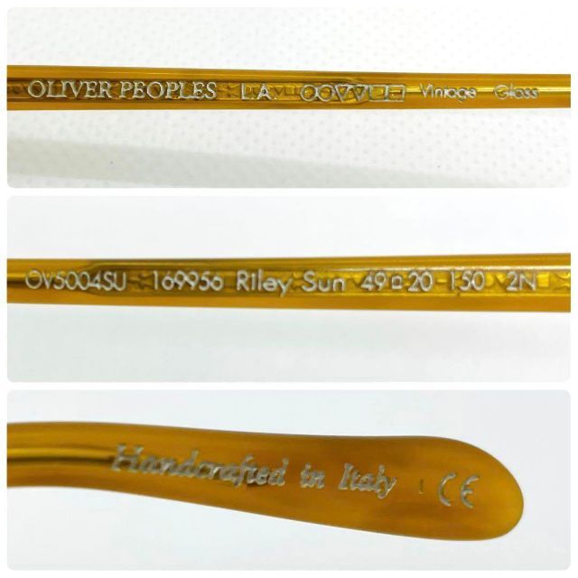 憧れの 【極美品】日本製 オリバーピープルズ オリバーピープルズ