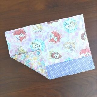 ハンドメイド★フラワーリボン★プリンセス★ランチョンマット(外出用品)