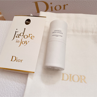 ディオール(Dior)のDIOR  メゾンクリスチャンディオール　ジャスミンデザンジュ　巾着　ミニ香水(香水(女性用))