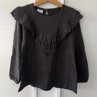 ザラ(ZARA)のZARAザラ▪︎フリルカットソー　128(Tシャツ/カットソー)