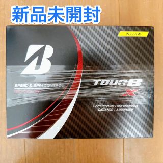 ブリヂストン(BRIDGESTONE)の2022年TOUR B X  1ダース イエロー(その他)