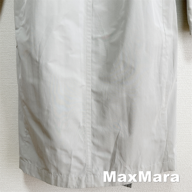 Max Mara(マックスマーラ)の【Max Mara】リバーシブル ベルテッド スプリング フーディ コート レディースのジャケット/アウター(スプリングコート)の商品写真