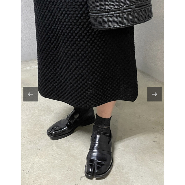 Maco  poco skirt ブラック レディースのスカート(ロングスカート)の商品写真