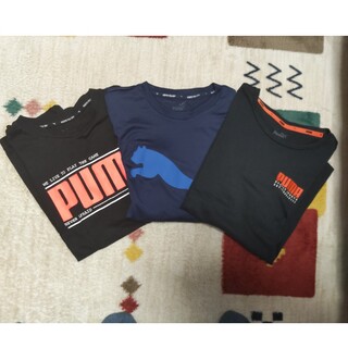プーマ(PUMA)のプーマ　長袖Tシャツ　160 ３枚セット(Tシャツ/カットソー)