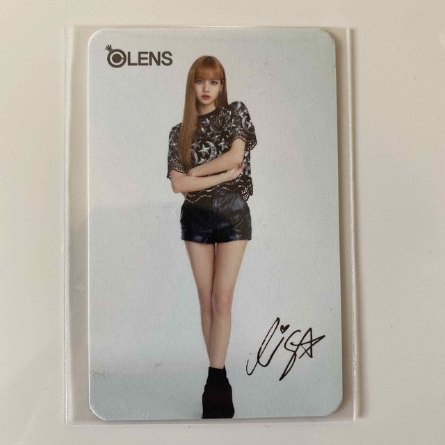 BLACKPINK olens JISOO photocard ジス トレカ