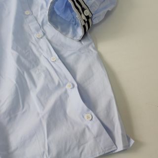 BORDERS at BALCONY ボーダーズアットバルコニー パフスリーブ