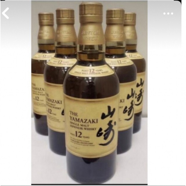 サントリー(サントリー)のサントリー山崎12年　　１２本セット 食品/飲料/酒の酒(ウイスキー)の商品写真