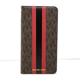 マイケルコース(Michael Kors)のマイケルコース 携帯電話ケース美品  -(モバイルケース/カバー)