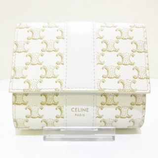 CELINE セリーヌ トリオンフ 二つ折り財布 スモールウォレット
