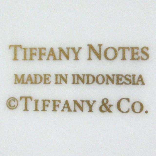 Tiffany & Co.(ティファニー)のティファニー 食器新品同様  ノーツ 陶器 インテリア/住まい/日用品のキッチン/食器(その他)の商品写真