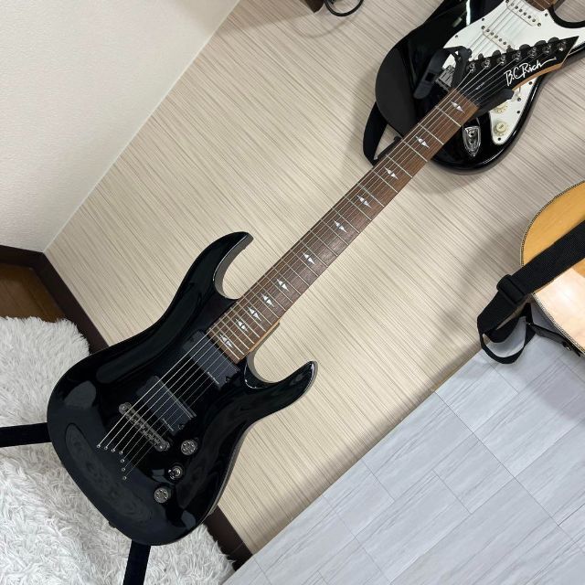 【4921】 B.C.Rich 7弦 OUTLAW - 7 ダンカン PU 黒 3