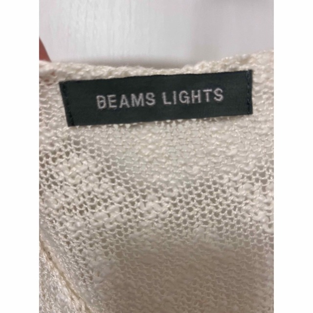 BEAMS LIGHTS(ビームスライツ)のBEAMS LIGHTS スラブ リネン 天竺 プルオーバー レディースのトップス(ニット/セーター)の商品写真