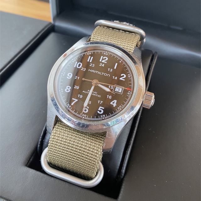 Hamilton(ハミルトン)のハミルトン HAMILTON カーキフィールド Auto Khaki Field メンズの時計(腕時計(アナログ))の商品写真