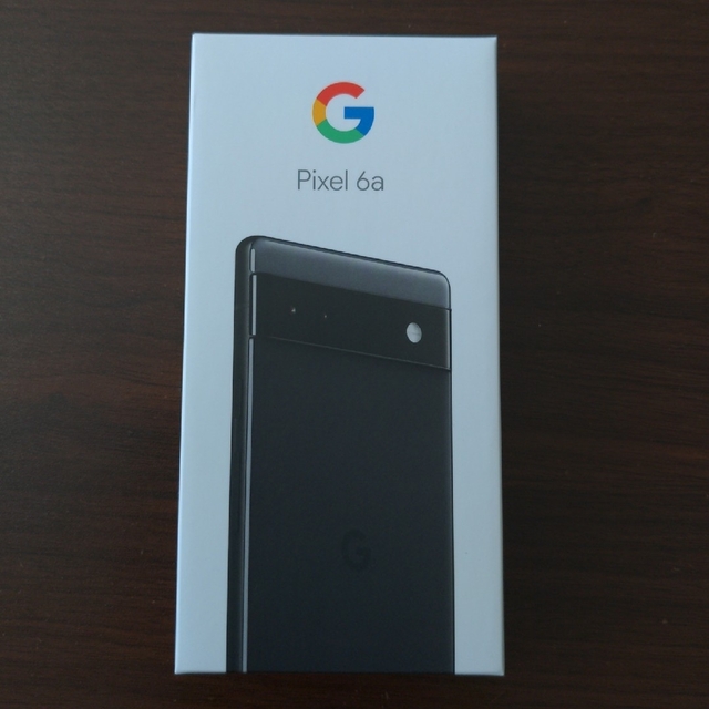 Google Pixel(グーグルピクセル)のGoogle Pixel 6a Charcoal 128 GB　新品未使用 スマホ/家電/カメラのスマートフォン/携帯電話(スマートフォン本体)の商品写真