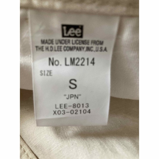 Lee(リー)のLee オーバーオール　ホワイト レディースのパンツ(サロペット/オーバーオール)の商品写真