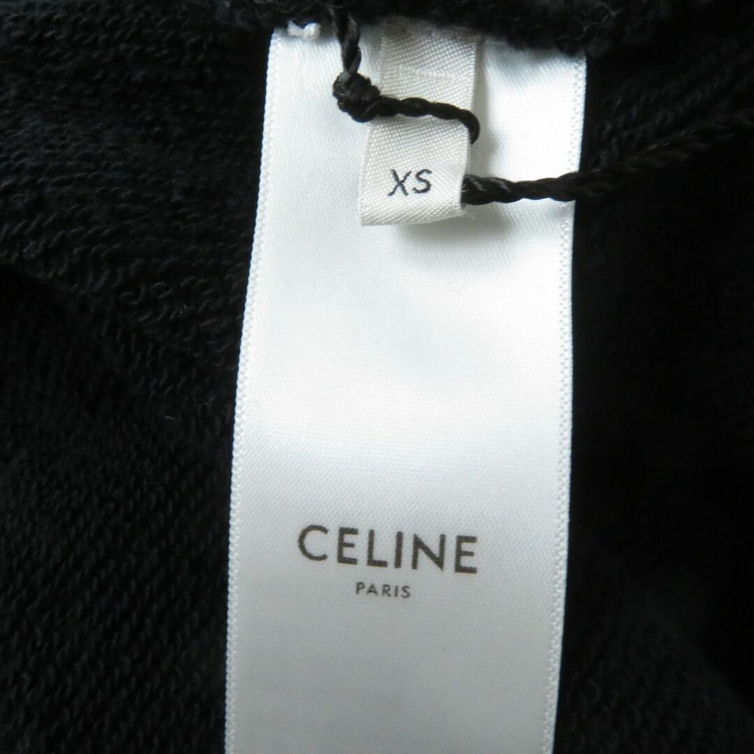 美品 セリーヌ CELINE ロゴ パーカー サイズXS