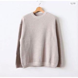 クレプスキュール(crépuscule )のcrepuscule  MOSS STITCH P/O  [1803ー001](ニット/セーター)