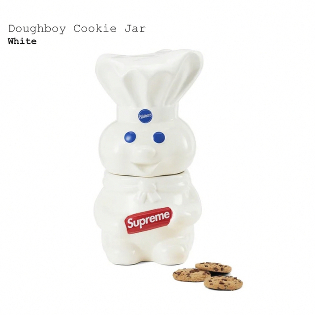 Supreme Doughboy Cookie Jar