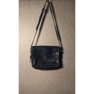 90s EURO Leather Bag ヴィンテージレザーバッグ(ショルダーバッグ)