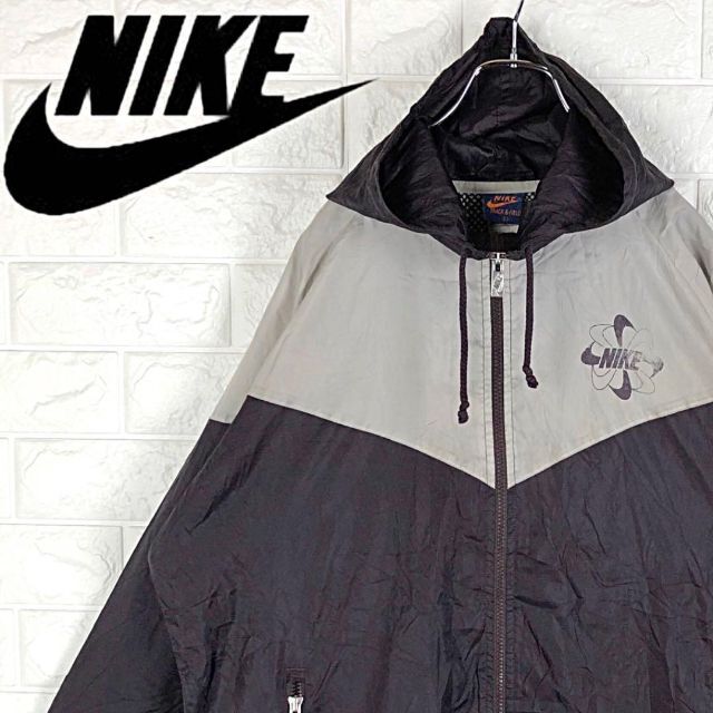 90s NIKE ナイロンジャケット ビッグサイズ ゆるダボ