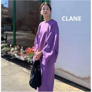 クラネオム(CLANE HOMME)のCLANE COLOR BULKY JERSEY SET UP 美品(シャツ/ブラウス(長袖/七分))