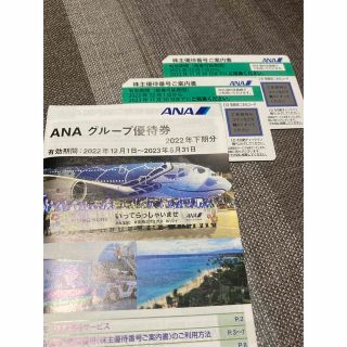 ☆ANA・株主優待2枚と優待券☆(その他)