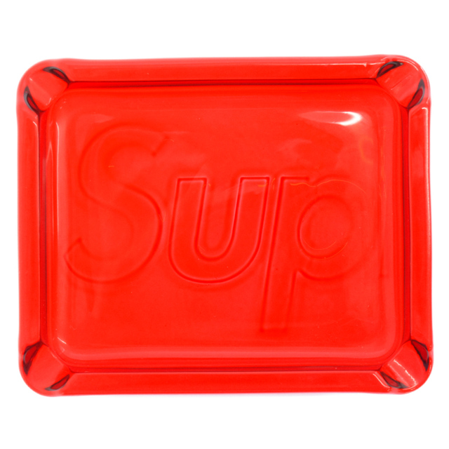 SUPREME シュプリーム 20SS Debossed Glass Ashtray デボスロゴガラスアッシュトレー 灰皿 レッド