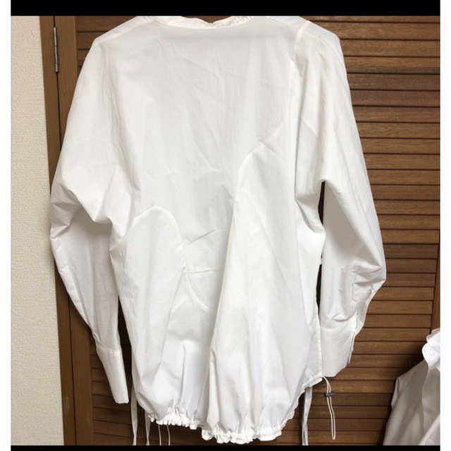 UN3D. - UN3D ウェーブラインギャザーシャツの通販 by えり's shop 