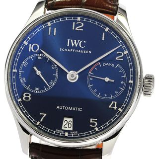 インターナショナルウォッチカンパニー(IWC)のIWC IWC SCHAFFHAUSEN IW500710 ポルトギーゼ 7デイズ クロノグラフ 自動巻き メンズ 保証書付き_741648(腕時計(アナログ))