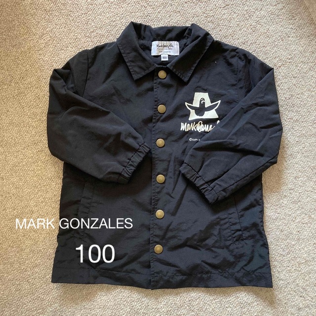 petit main(プティマイン)のMARK GONZALES コーチジャケット　100 キッズ/ベビー/マタニティのキッズ服男の子用(90cm~)(ジャケット/上着)の商品写真