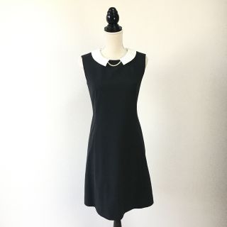 FOXEY NEW YORK - 美品 FOXEY フォクシー パール 白襟 ワンピースの